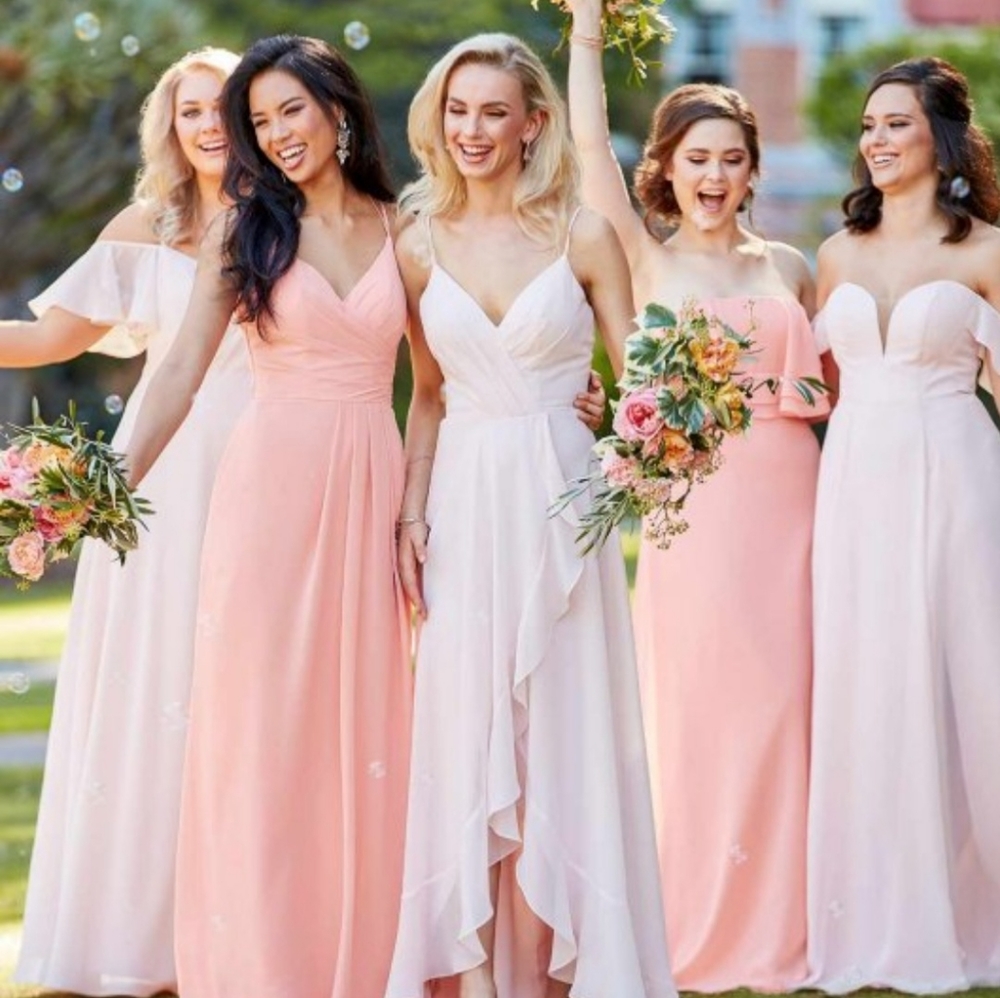 Sorella Vita 9290 Rosewater Bridesmaid dress-size 12